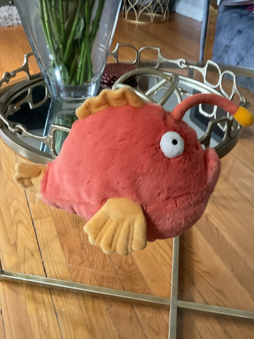 Jellycat Alexis Angler Fish RARE retired - Picture 3 of 3